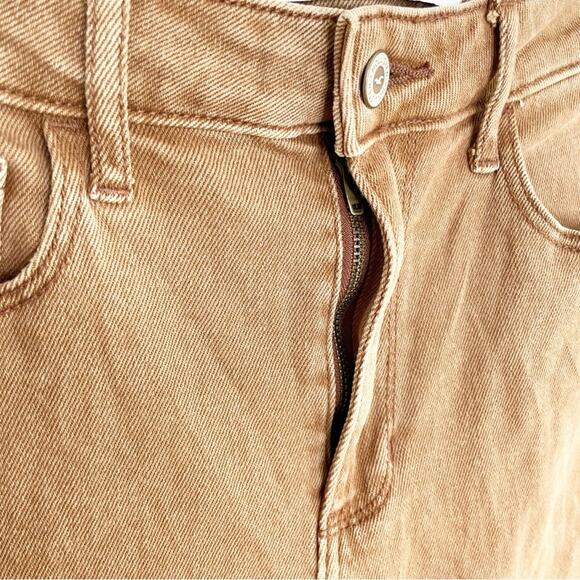 HOLLISTER Curvy High Rise Mom Jeans in Brown Size 3/26 - Picture 6 of 9